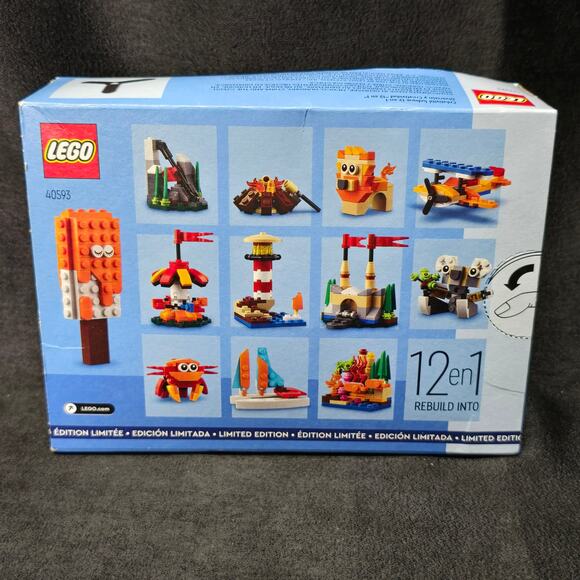 LEGO Fun Creativity 12-in-1 40593 279 Building Toy Pieces Place Sailboat Cabin & - Picture 4 of 7